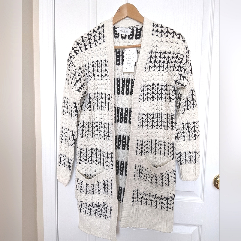 Sienna Sky Chunky Loop Knit Cardigan - NWT